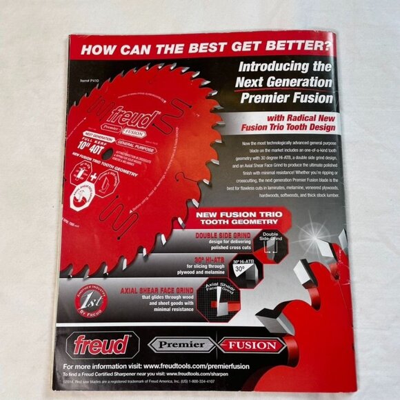 Wood Magazine Vol 32  Issue 231 No 1 March 2015 Must Have Jigs u - Picture 4 of 9